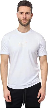 Emporio Armani Witte T-shirt en Polo Collectie - Heren - T-shirts - Wit - 3XL - Tops