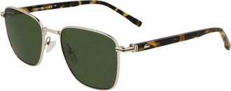 Lacoste L265S N 712 Mens Sunglasses Gold Size 53