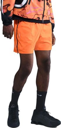 Nike Project F.R.O.G. Drawstring Shorts in Total Orange/Hyper Royal at Nordstrom, Size Xx-Large