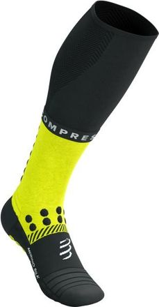 Compressport Full Socks Winter Run Kompressionssocken - Unisex | schwarz