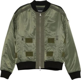 Andersson Bell Bomber con design a strati - Verde