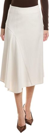Brunello Cucinelli Twill Midi Skirt