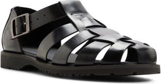 G.H. Bass & Co. Reed Fisherman Sandal in Black at Nordstrom, Size 10.5