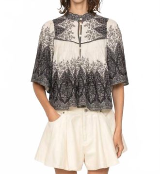 Sea New York Hedra Print Blouse In Multi