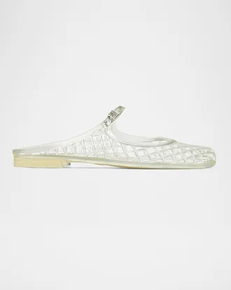 Tory Burch Mellow Jelly Mary Jane Ballerina Mules