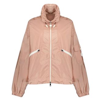 Moncler Light Jackets, female, Pink, Size: S Marmacy Jacket
