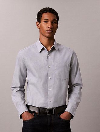 Calvin Klein Camisa Oxford Con Botones