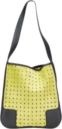 Loewe Pre-owned Shoulder Bags, female, Yellow, Size: ONE SIZE Pre-owned Shoulder Bag