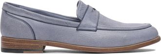 Rolando Sturlini Lichtblauwe Loafer Schoenen Stijlvol Model - Dames - Loafers - Blauw - 39 EU - Leer - Schoenen