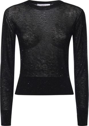 Genny Mujer, Jerseys, Negro, Talla: M