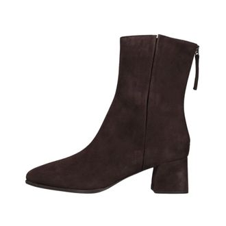 Unisa Lucas Enkellaarsjes - Dames - Schoenen - Bruin - Maat: 37 EU