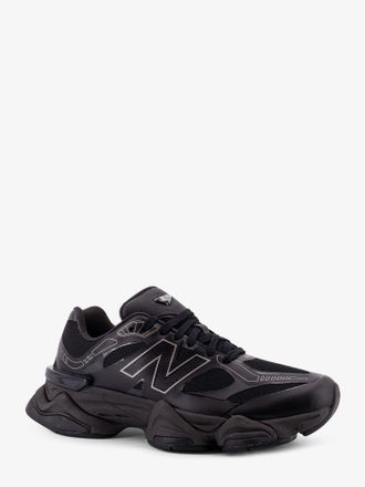 New Balance Mens Mesh Sneakers With Side Logo Black Nylon-Gomma Trainers Nylon/gomma