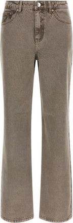 Rotate Brown High Rise Jeans