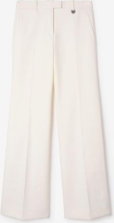 Burberry Cotton Blend Tailored Trousers