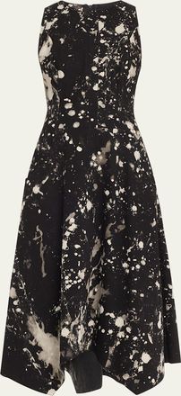Jason Wu Painters Twill Handkerchief Midi Dress