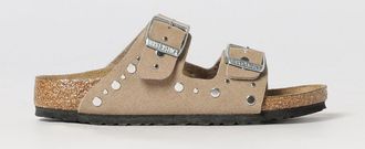 Birkenstock Sandalo Arizona Rivet in camoscio con borchie