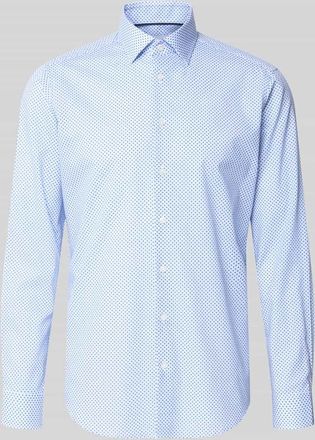 Christian Berg Regular Fit Business-Hemd mit Kentkragen in Bleu, Gr&ouml;&szlig;e 39/40