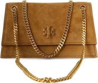 Tory Burch Shoulder Bag Suede Kira Turnlock