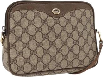 Gucci Pre-owned Cross Body Bags, female, Beige, Size: ONE SIZE Pre-owned Vintage Crossbody Bag
