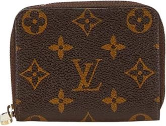 Louis Vuitton Pre-owned Wallets, female, Brown, Size: ONE SIZE Pre-owned Canvas wallets