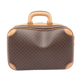 Celine Pre-owned Handbags, female, Beige, Size: ONE SIZE Pre-owned Vintage Briefcase Handbag