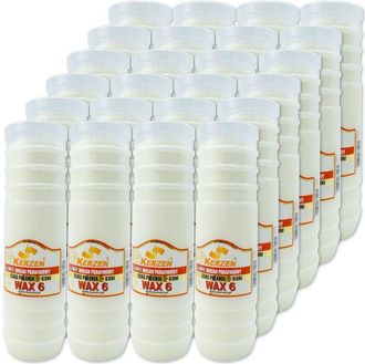 OEM Kerzen Wax 6 Insertos De Vela De Parafina 144h 6 D&iacute;as 24 Piezas