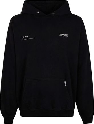 Represent Patron Of The Club Hoodie - Heren - Hoodies - Zwart - M - Katoen - Hoodies & sweatvesten