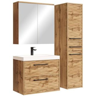 Badplaats Conjunto De Muebles De Ba&ntilde;o Etna 60 Cm - Roble - Mueble De Ba&ntilde;o