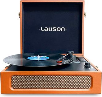 OEM Lauson Cl615 Tocadiscos De Vinilo Tocadiscos Bluetooth Con Altavoces Integrados Giradiscos Vintage Con Usb De 3 Velocidades Reproducci&oacute;n Inal&aacute;mbrica, 