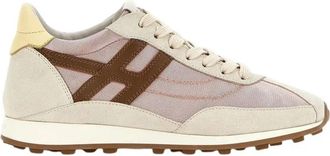 Hogan H699 Allacciato H - Dames - Sneakers - Roze - 37 EU - Leer - Schoenen