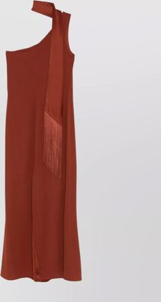 Taller Marmo asymmetric one-shoulder maxi dress