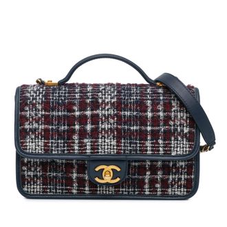 Chanel Tweed Flap Schoudertas