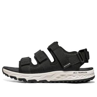 Skechers Escape Plan Trail Sandal Black White 237586-BKW