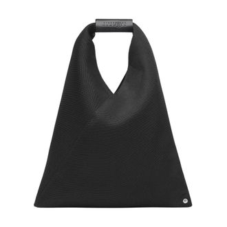 Maison Margiela Handbags, female, Black, Size: ONE SIZE Japanese Classic Small