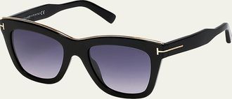 Tom Ford Julia Gradient Acetate Sunglasses