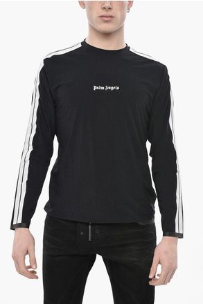 Palm Angels Tech Fabric Long-Sleeve T-Shirt PERFORMANCE size Xl
