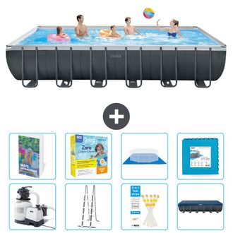 Intex Piscina Ultra Xtr Rectangular - 732x366x132 Cm - 9-piezas S566