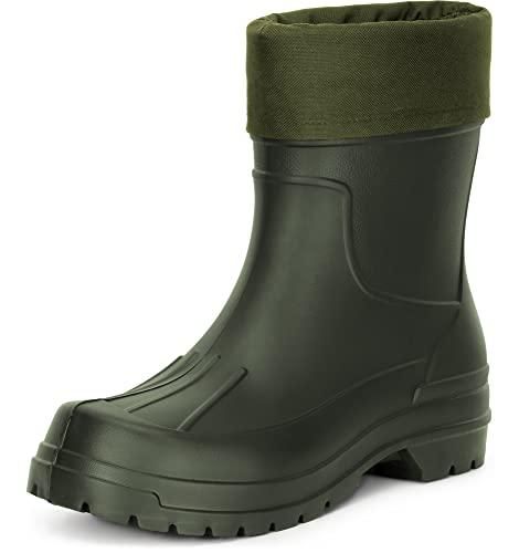 Bottes En Caoutchouc Imperméables Homme - Semelle Antidérapante, Légères, Pour Pluie, Jardin, Travail