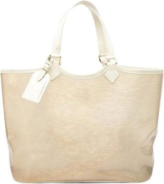 Louis Vuitton Pre-owned Tote Bags, female, Beige, Size: ONE SIZE Pre-owned Epi Plage Lagoon Bay Leather Tote Bag