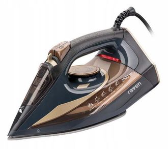 OEM Plancha De Vapor Raven Ez006 Con Suela De Cer&aacute;mica, 2800 W Y Sistema Antigoteo