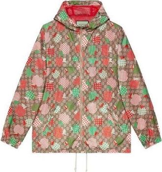 Gucci Les Pommes Nylon Jacket Beige 663649-ZAHB9-2110