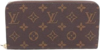 Louis Vuitton Pre-owned Wallets, female, Brown, Size: ONE SIZE Pre-owned Canvas wallets