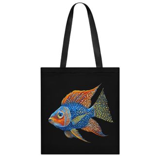 Generic Reef Fish Womens Tote Casual Shopping Bag Lightweight Shoulder Bags Hobos Handbag for Work Travel Daily 35x40cm