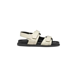 Geox Schoenen, Dames, Beige, 37 EU, Leer, D Adelash Sandalen