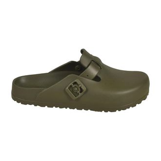 Birkenstock Mules, female, Green, Size: 11 US Boston EVA Narrow Fit