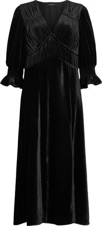 AllSaints Ani Velvet Dress