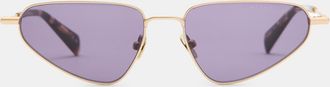 AllSaints Womens Acetate Trinity Cat Eye Sunglasses, Size: One Size