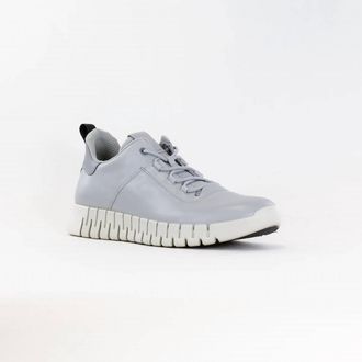 Ecco Mens Gruuv Sneaker In Concrete/concrete