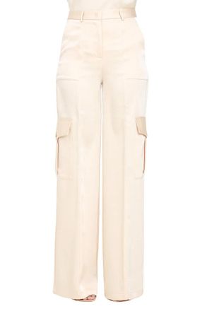 Simona Corsellini Polyester Trousers - Beige