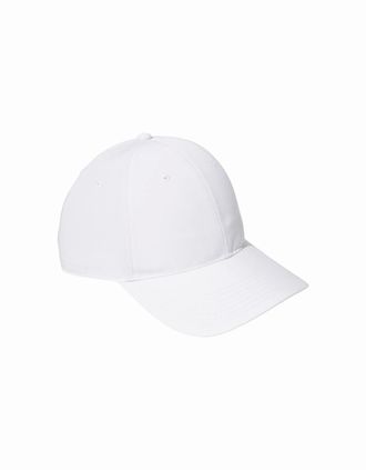 adidas Mens Adidas 6 Panel Baseball Cap - White - Size: ONE size
